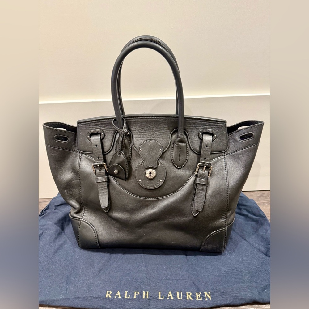 Ralph Lauren Soft Ricky 33 Calfskin Bag